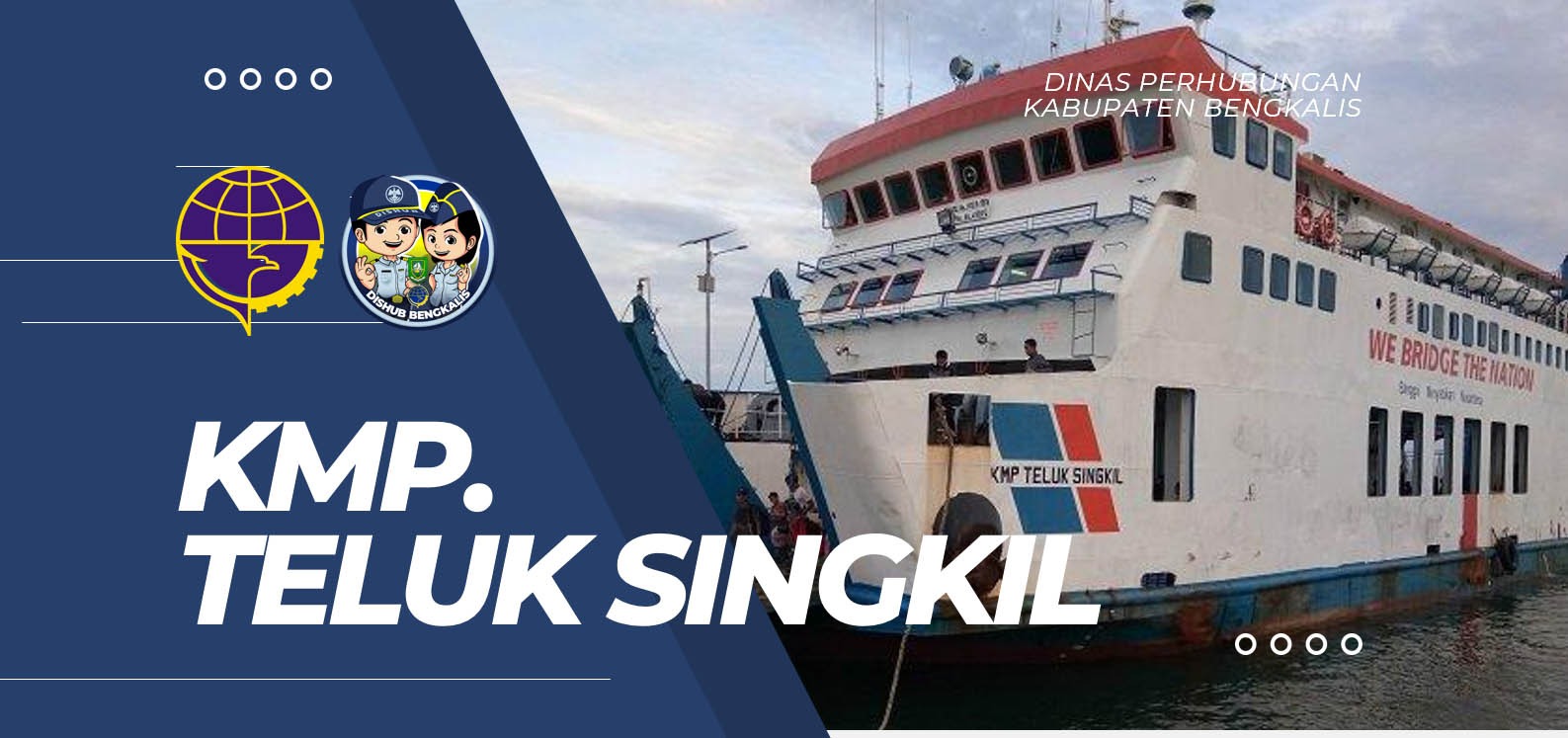 Wabup Bagus Santoso Tinjau Langsung KMP Teluk Singkil di Dermaga 1 Pelabuhan Roro Desa Air Putih